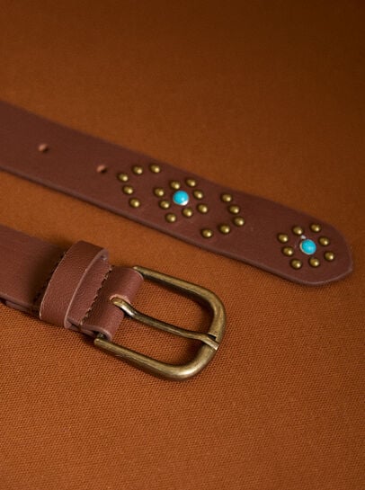Bronze Studded Belt