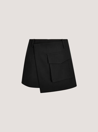 Pocket Wrap Mini Skort