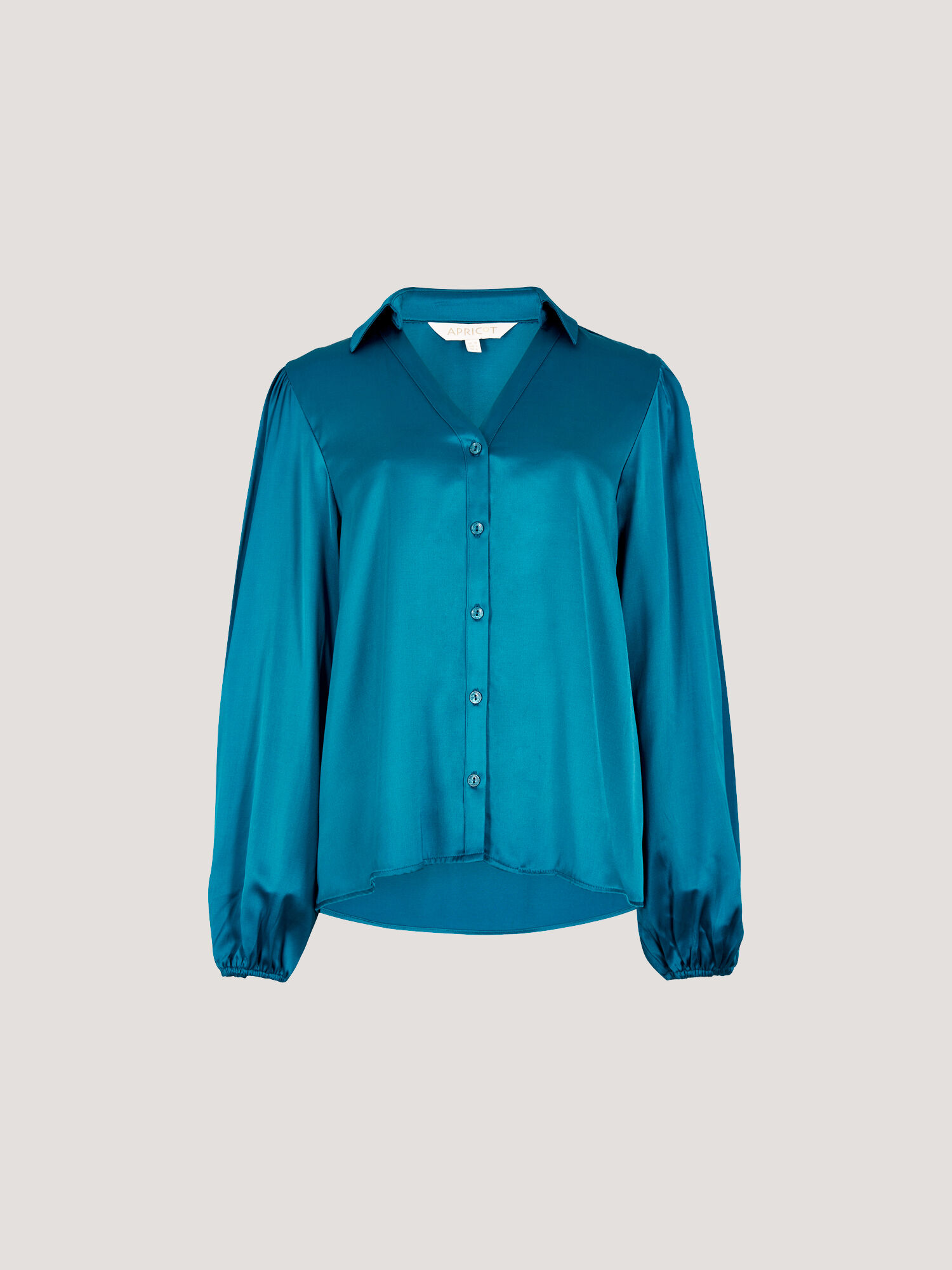 Soft Satin Shirt | Apricot Clothing
