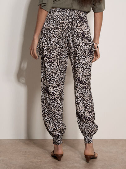 Animal Smock Waist Joggers
