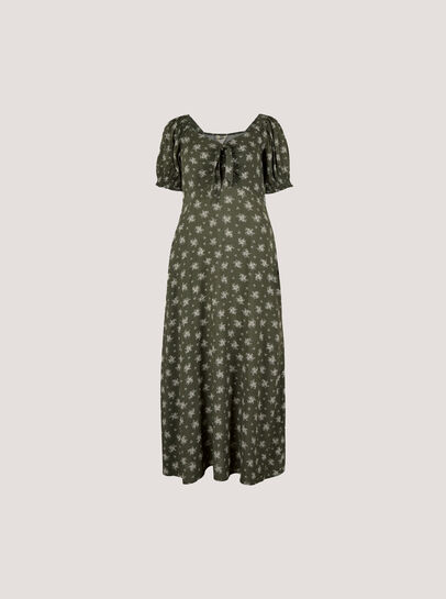 Silhouette Floral Milkmaid Maxi Dress
