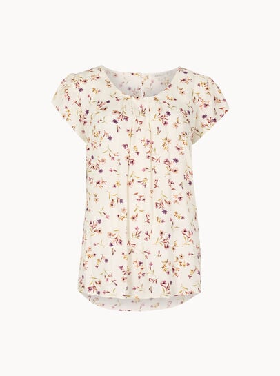 Ditsy Floral Lightweight Top