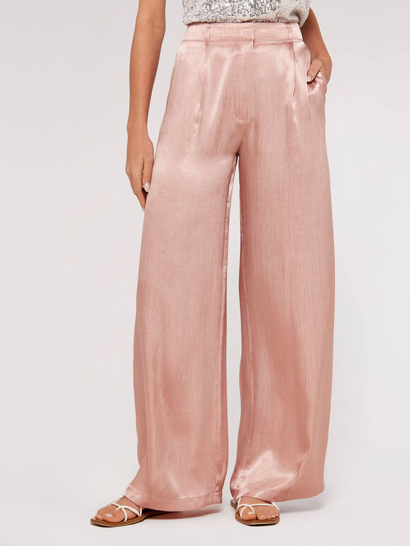 Wide Leg Trouser, Pink, large