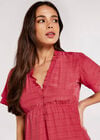 Self Check Mini Dress, Pink, large