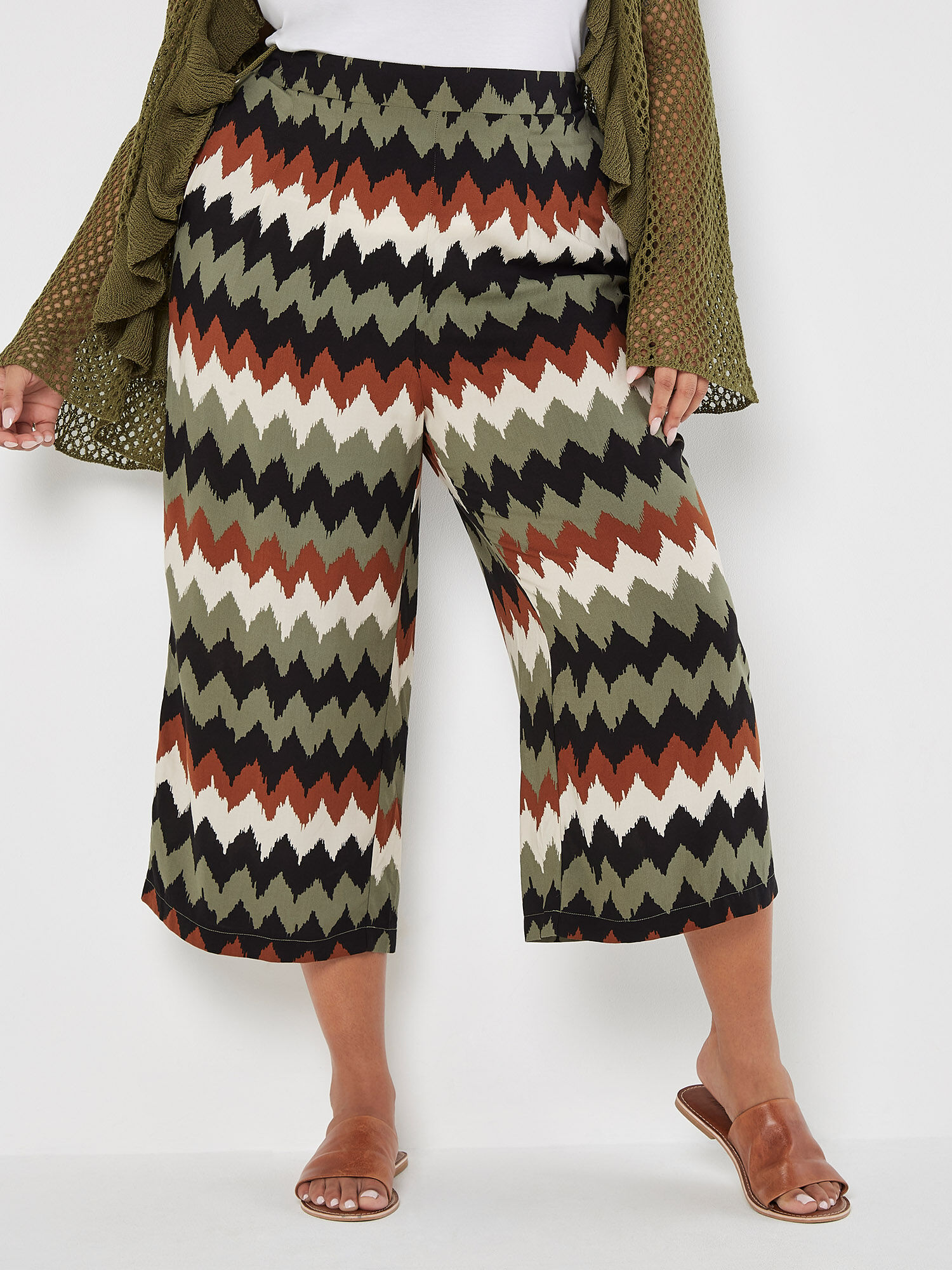 Jupe culotte kaki 2025