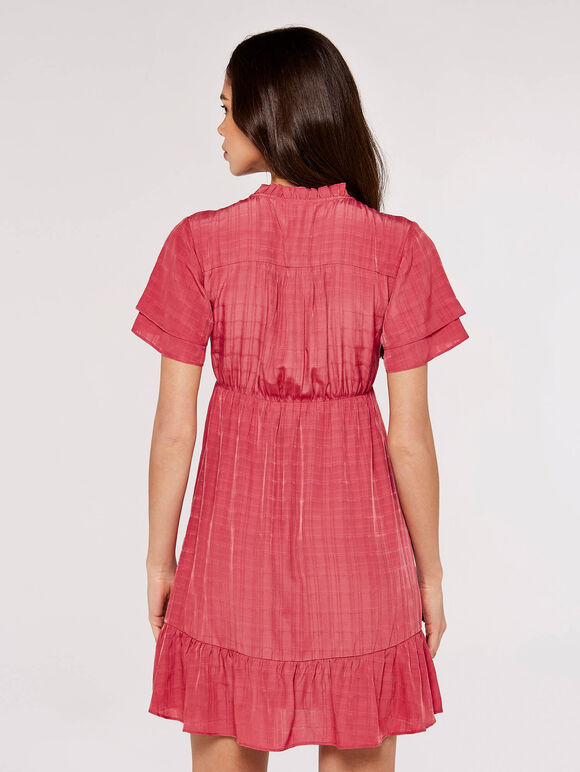 Self Check Mini Dress, Pink, large
