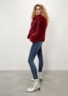 Sienna Glitter Sparkle Skinny Jeans, Navy, large