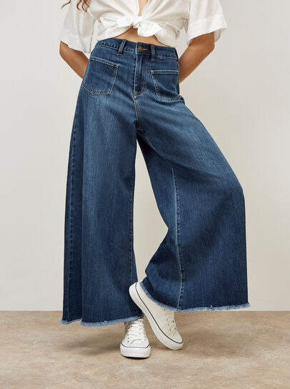 Giana High Waist Palazzo Jeans