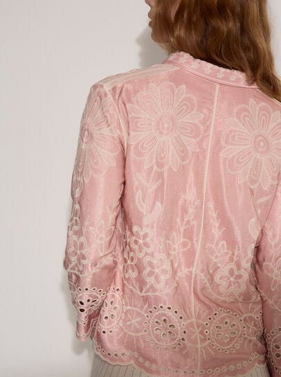 Floral Embroidered Blouse