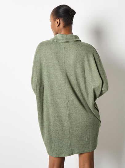 Soft Touch Cocoon Mini Dress