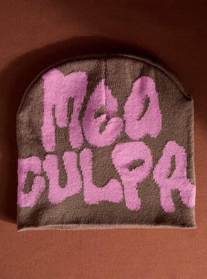 Printed Beanie