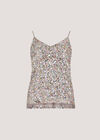 Sequin Embellished Camisole Top, Mint, large