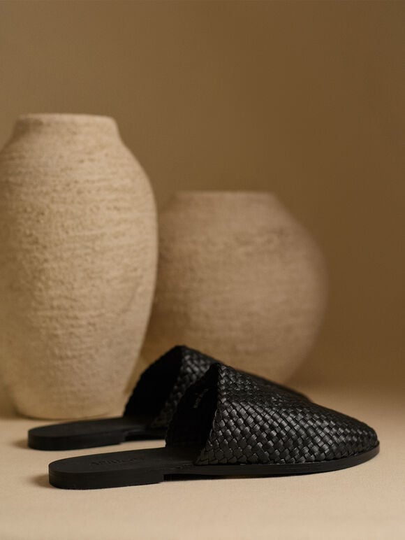 Weaver Mules, Black, large