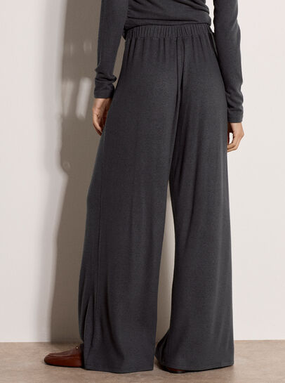 Soft-Touch Wide-Leg Trousers