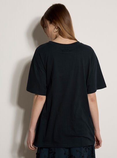 La Dolce Vita Embroidered T-Shirt
