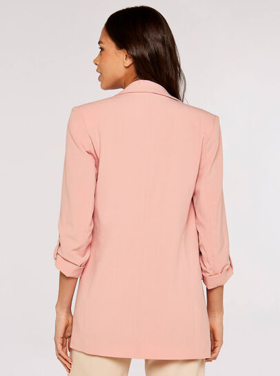Turn up Sleeve Blazer