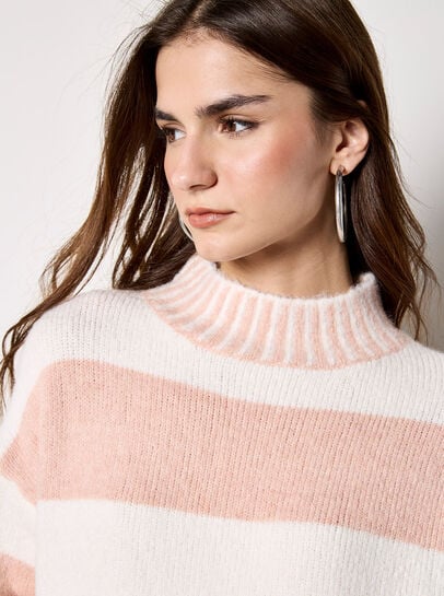 Stripe Soft Knitted Jumper