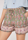 Sarasa Short Floral, Vert, grand