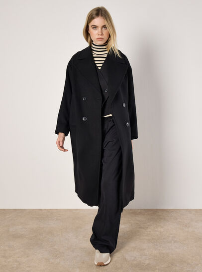 Oversized Tailored Boyfriend Coat