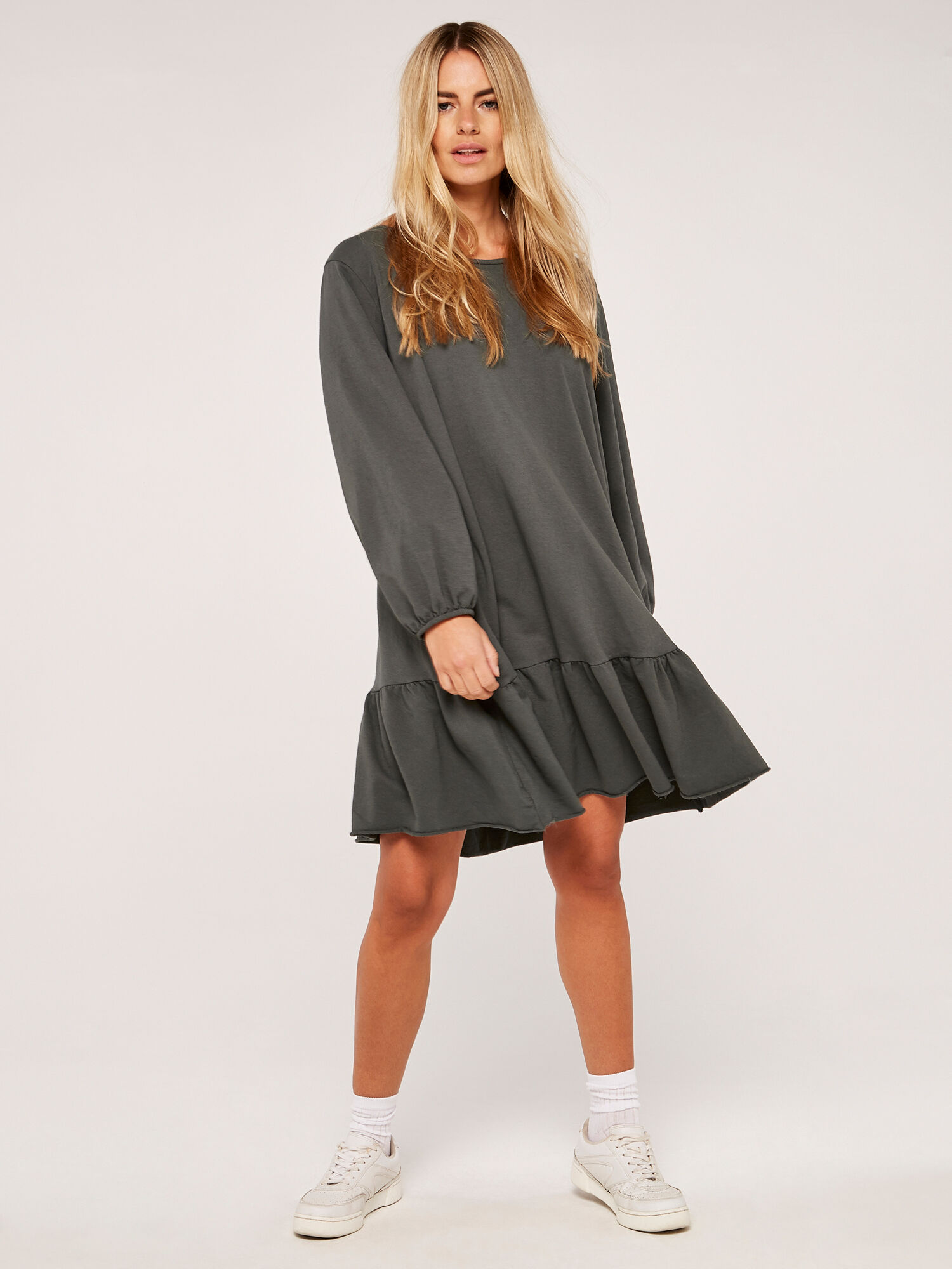 sweater smock dress