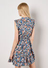 Ditsy Floral Ruffle Mini Dress, , large