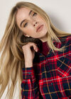 Classic Check Shirt, Red, large