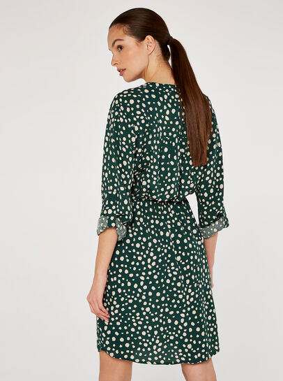 Painterly Dot Dress