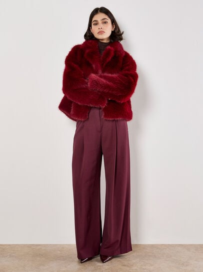 Faux Fur Short Coat