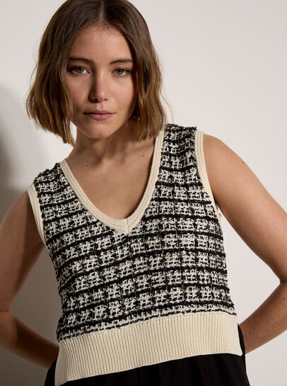 Tank Top Layered Midi Dress