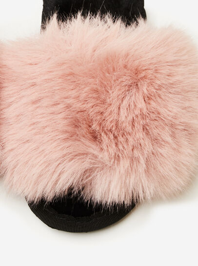 Cosy Faux Fur Luxe Slippers