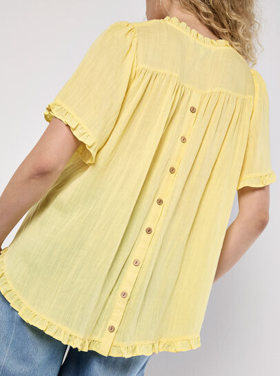 Smocked Ruffle Top