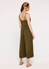 Strappy Culotte Jumpsuit, Green, large