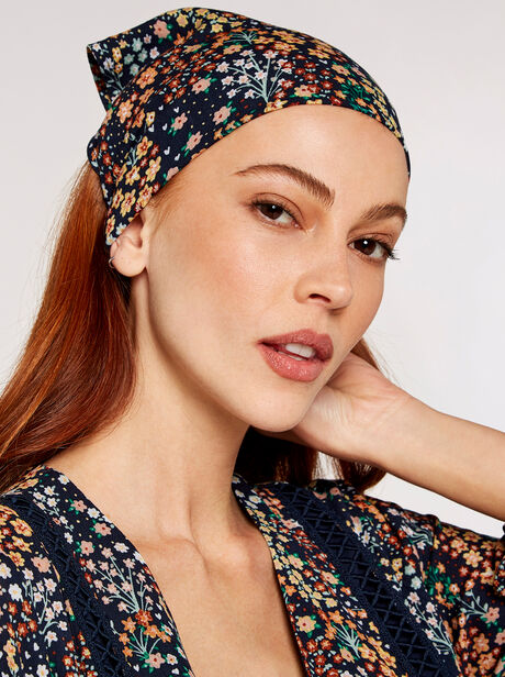 Ditsy Floral Head Scarf