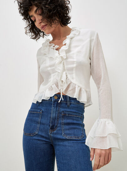 Luci Flare Dark Wash Jeans