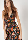 Butterfly Wings Jersey Maxi Dress, Green, large