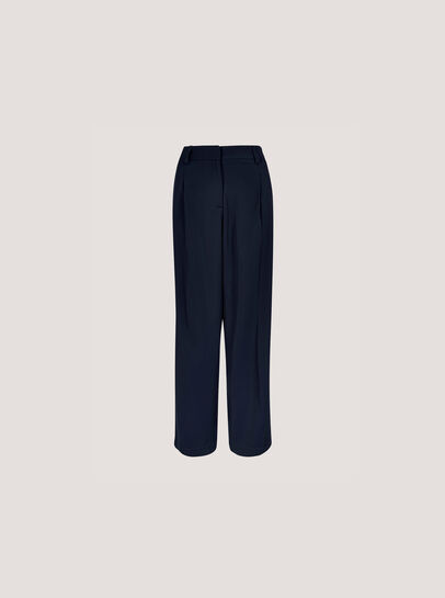 Soft Twill Wide Leg Trousers