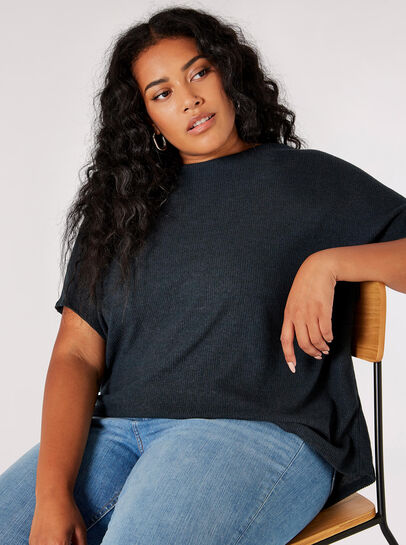 Curve Soft Ribbed Top