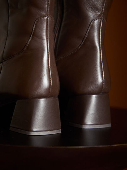 Tall Heeled Chelsea Boots