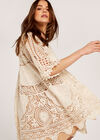Lace Cover Up, Stone, large