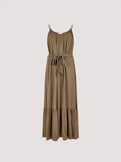 Twill Cami Maxi Dress