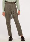 Paperbag Check Trouser, Stone, large