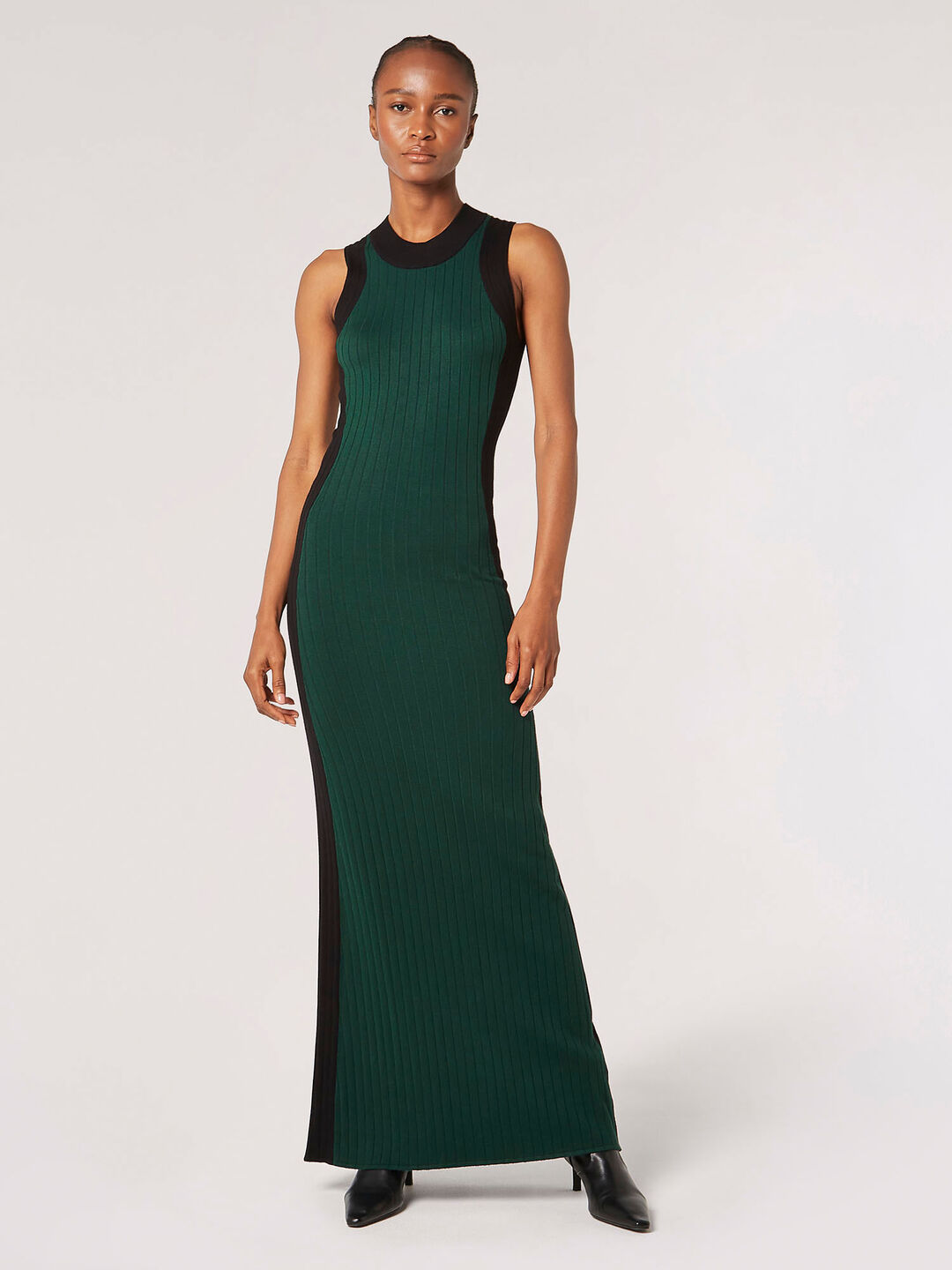Ribbed Knit Bodycon Maxi Dress