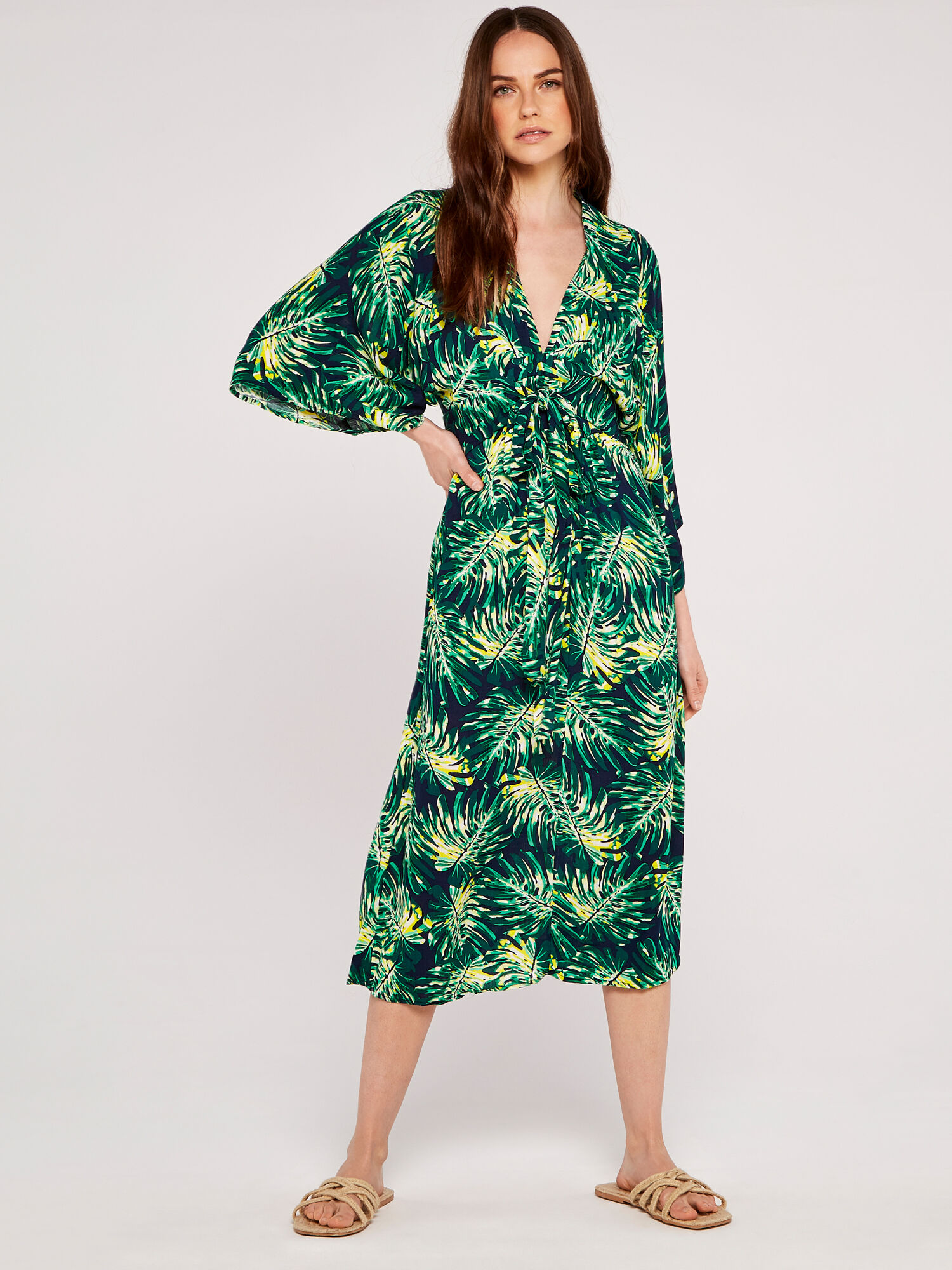 Palm leaf clothing top