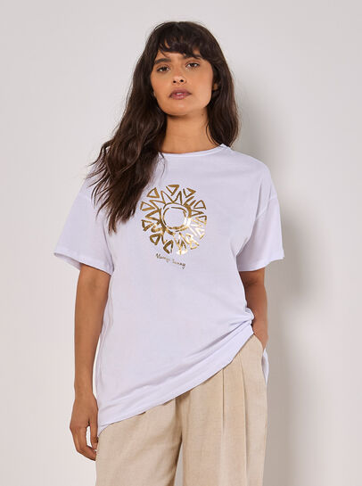Always Sunny Gold Foil T-Shirt