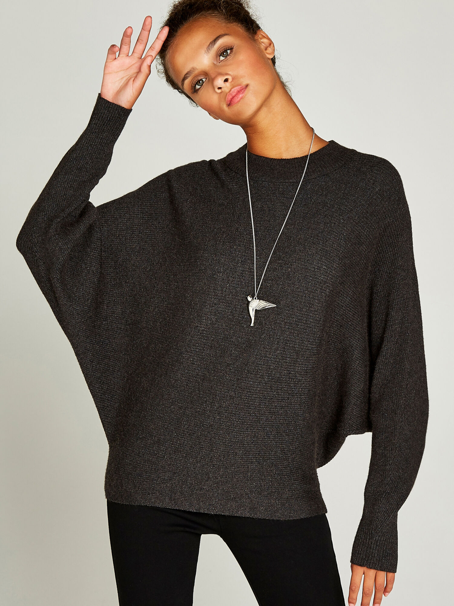 Long batwing jumper outlet