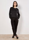Tailored Lightweight Jacket, Black, large