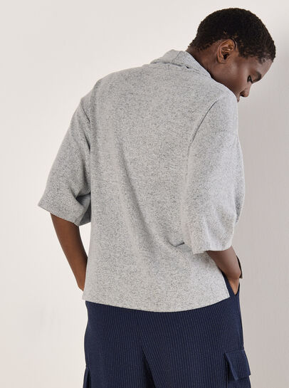 Soft Touch Cowl Neck Top