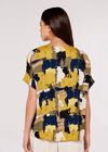 Paint Squares Oversize Top, Mustard, large