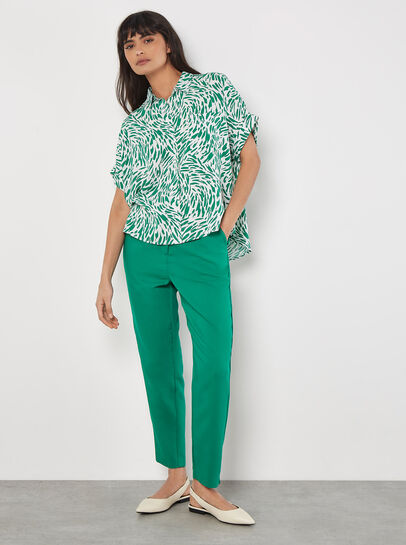 Brushstroke Print Shirt