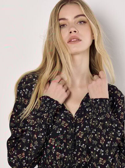 Ditsy Floral Mini Dress